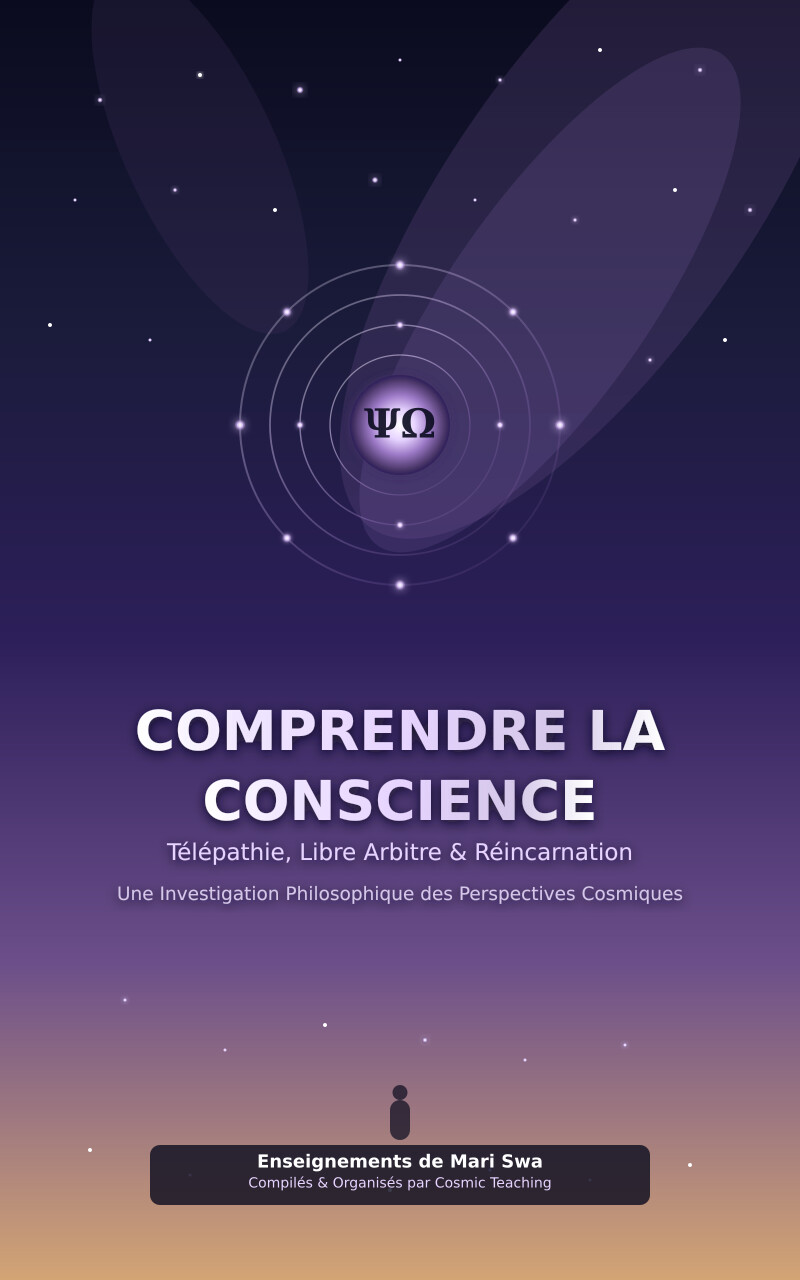 Comprendre la conscience Couverture - Enseignements de Mari Swa