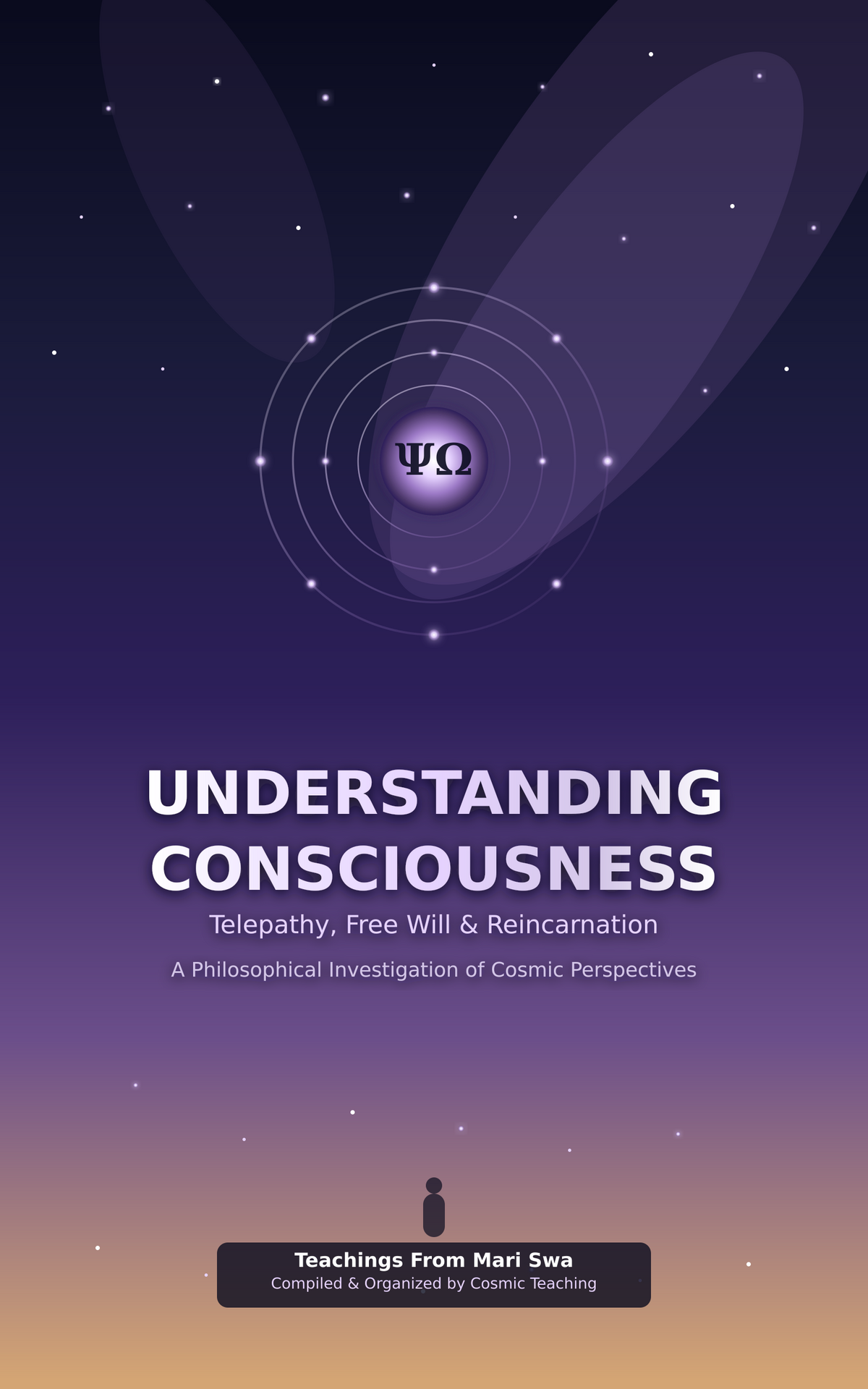 understanding consciousness book cover — telepathy free will reincarnation